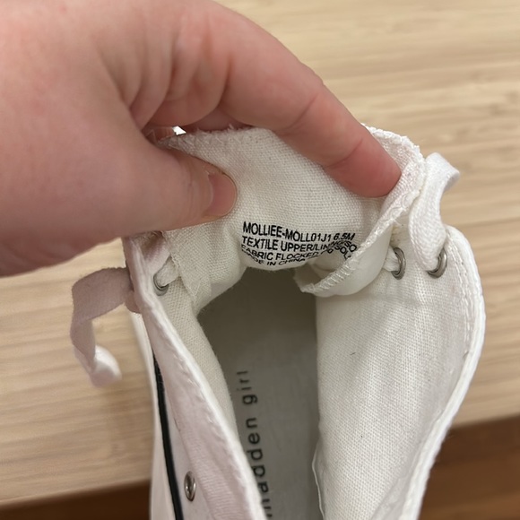 Madden Girl Mollie Platform High Tops - Picture 5 of 6